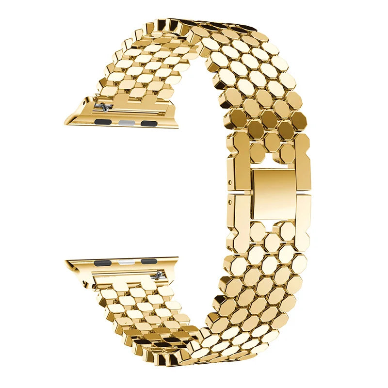 Valentina Link – Gold Plated Apple Watch Strap