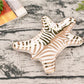 Eloise Safari - Elegant Hand Painted Zebra Jewelry Holder