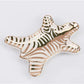 Eloise Safari - Elegant Hand Painted Zebra Jewelry Holder