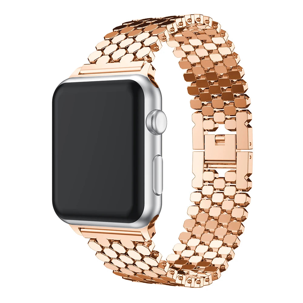 Valentina Link – Gold Plated Apple Watch Strap
