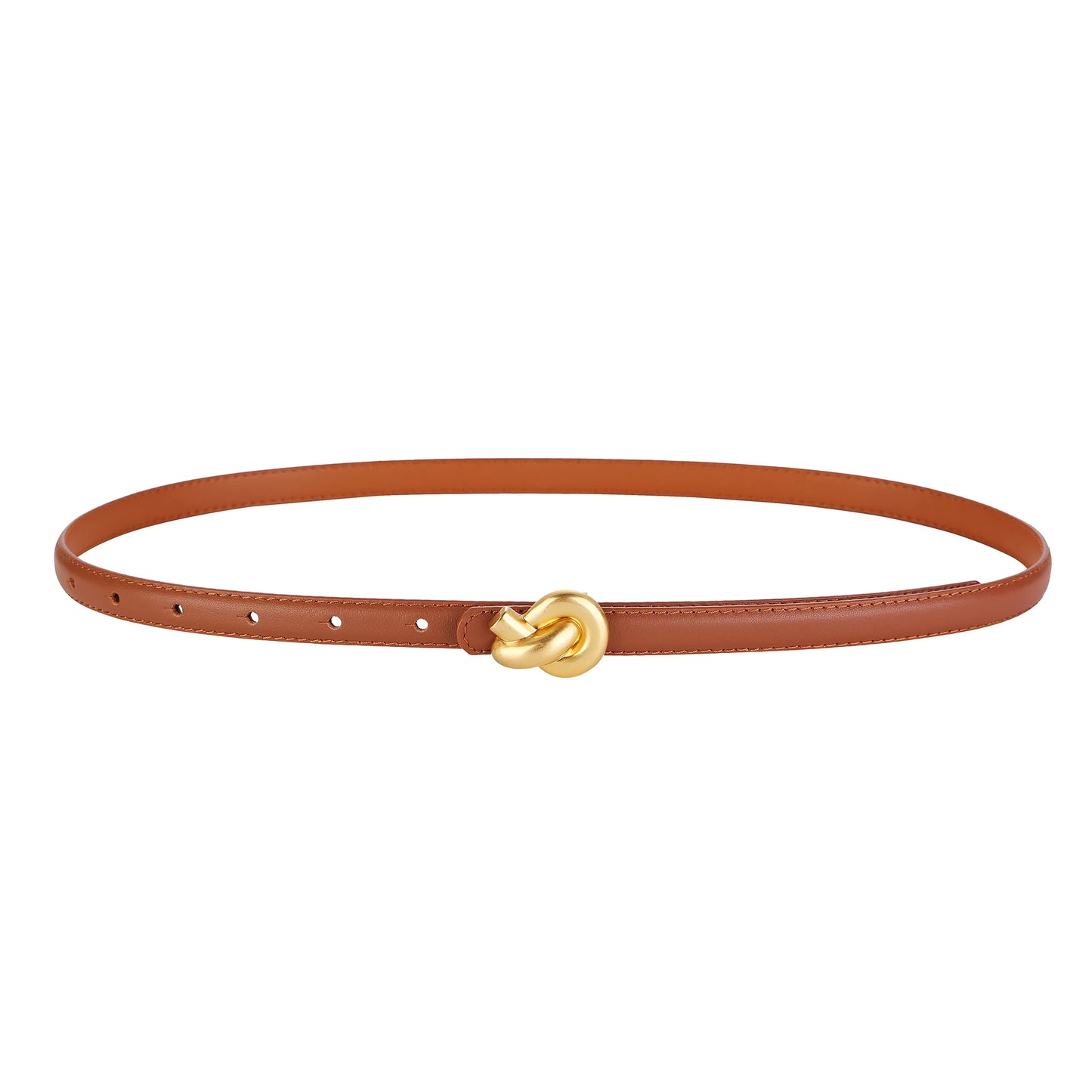 Celestia Knot – Elegant Leather Waist Belt