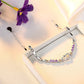 Amorelle Heart – 925 Sterling Silver Purple Zircon Bracelet