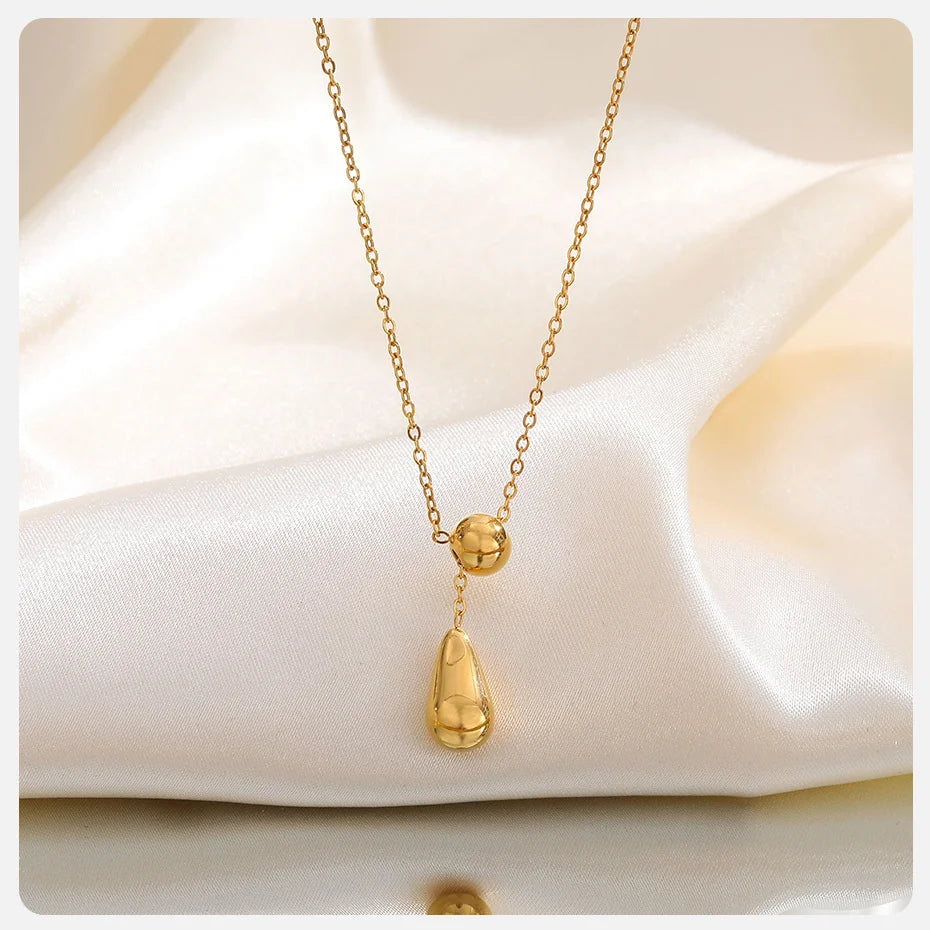 Eterna Drop – Infinite Love Y-Choker Necklaces