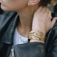 Lunara Bold – Minimalist Four-Layer Cuff Bracelet