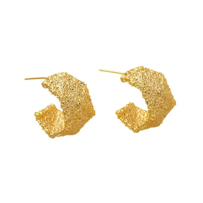 Lorelei Spark – Unique Geometric Statement Earrings