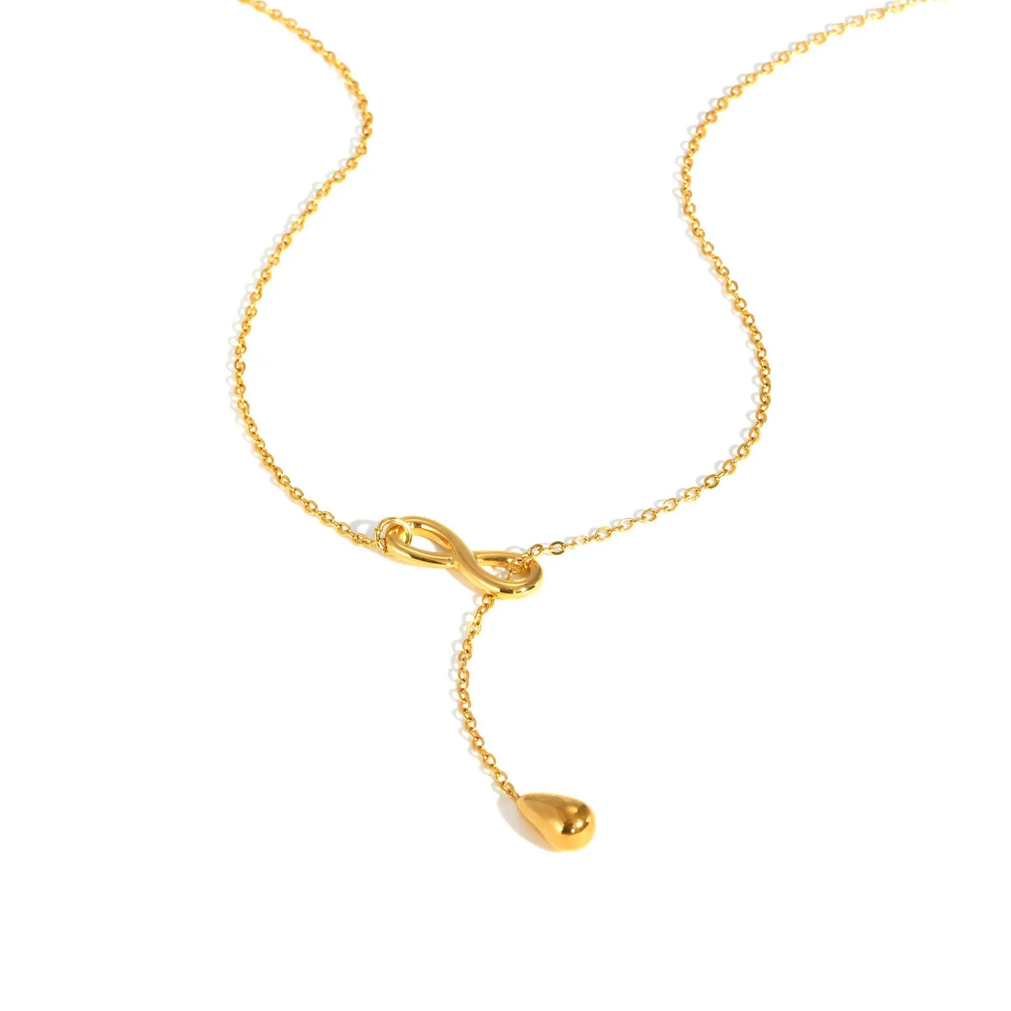 Eterna Drop – Infinite Love Y-Choker Necklaces