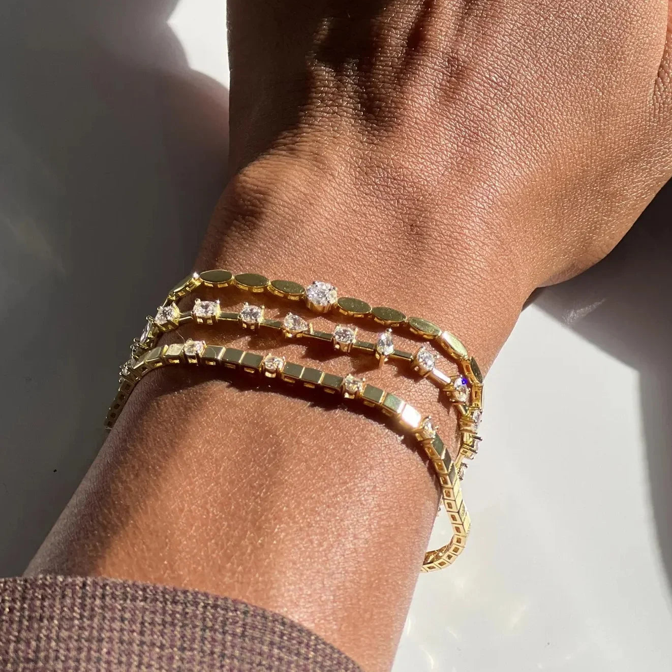 Amara Shine – 3mm Elegant Tennis Chain