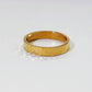 Isola Shine - Hammer Finish Gold Ring
