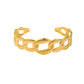 Aurielle Link – Gold Plated Chain Bracelet