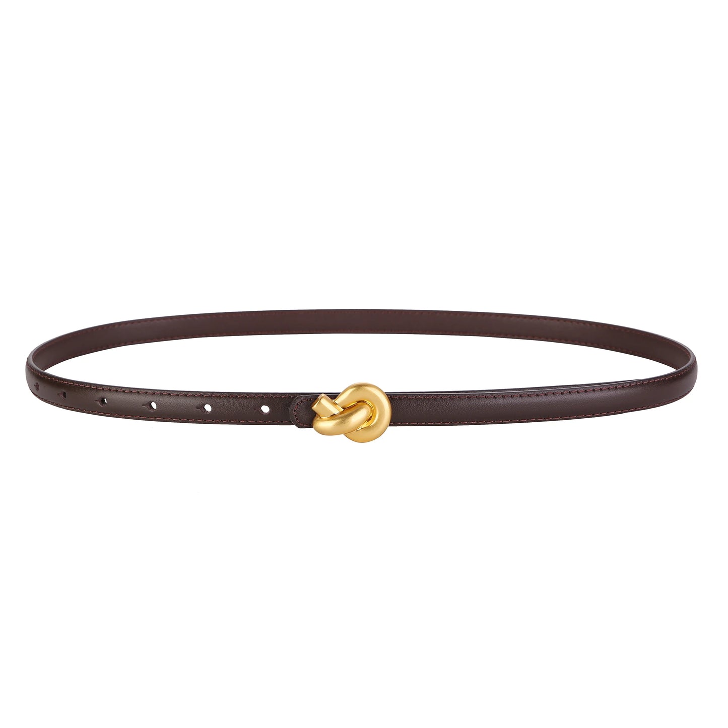 Celestia Knot – Elegant Leather Waist Belt