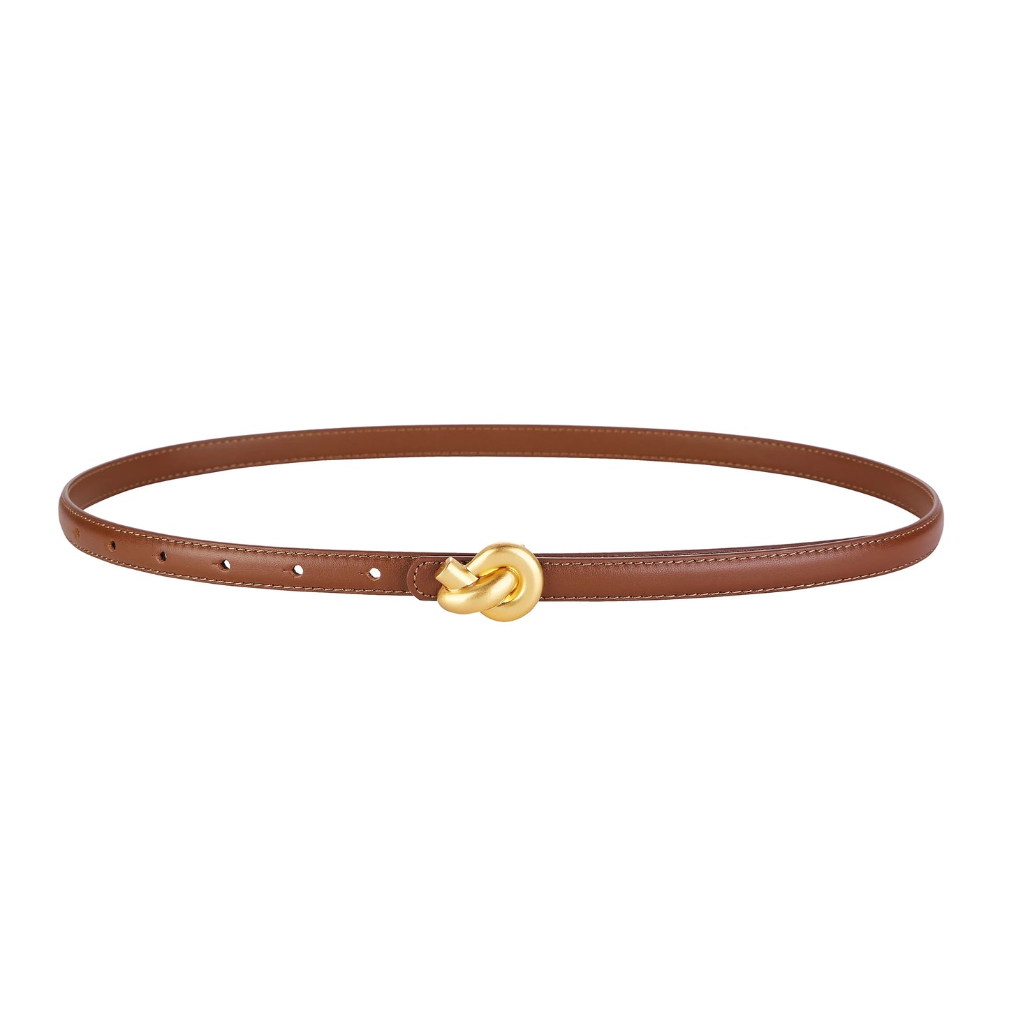 Celestia Knot – Elegant Leather Waist Belt