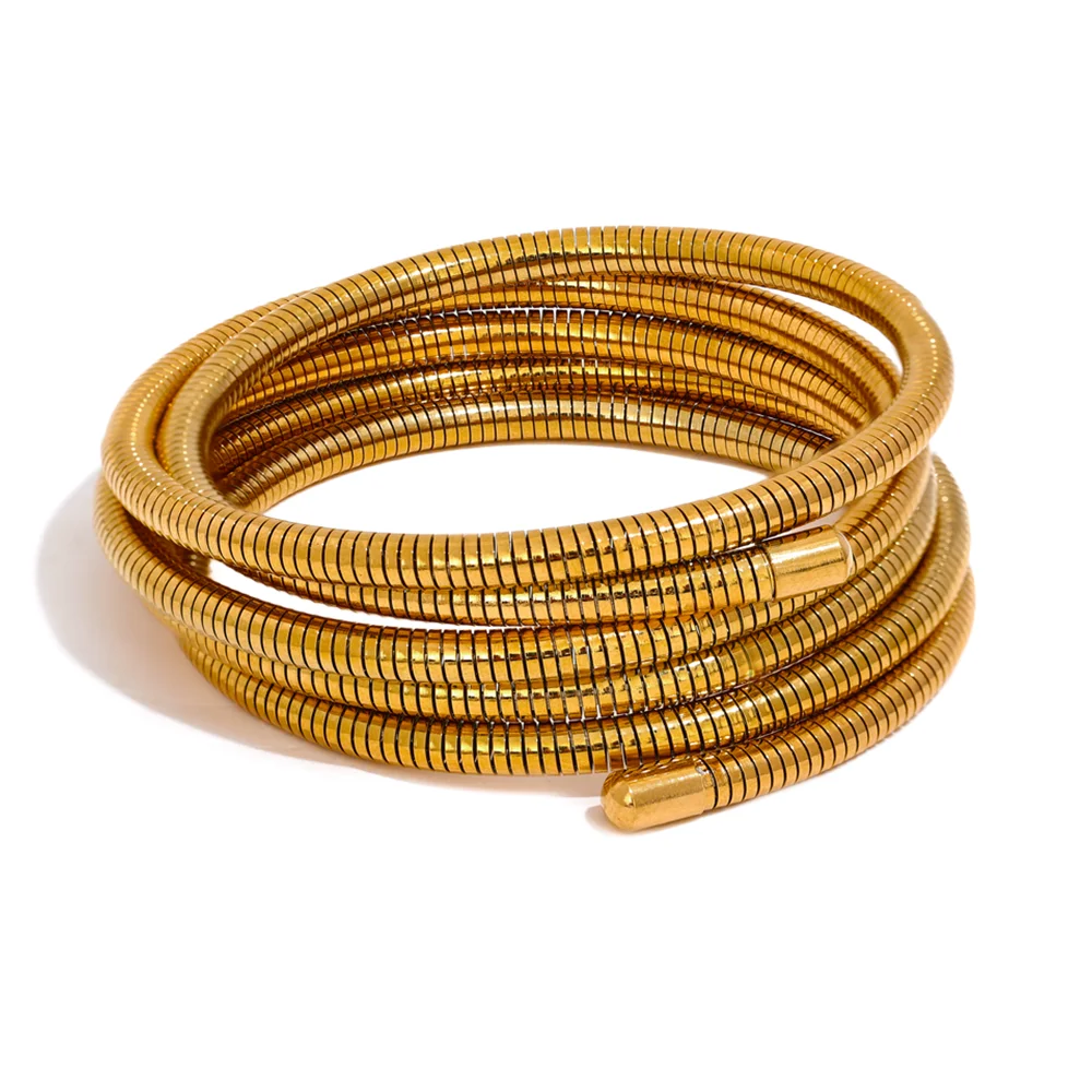 Arden Flex – Elastic Multi-Layer Steel Bracelet