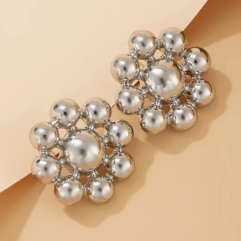 Aurora Prism – Geometric Beaded Earrings