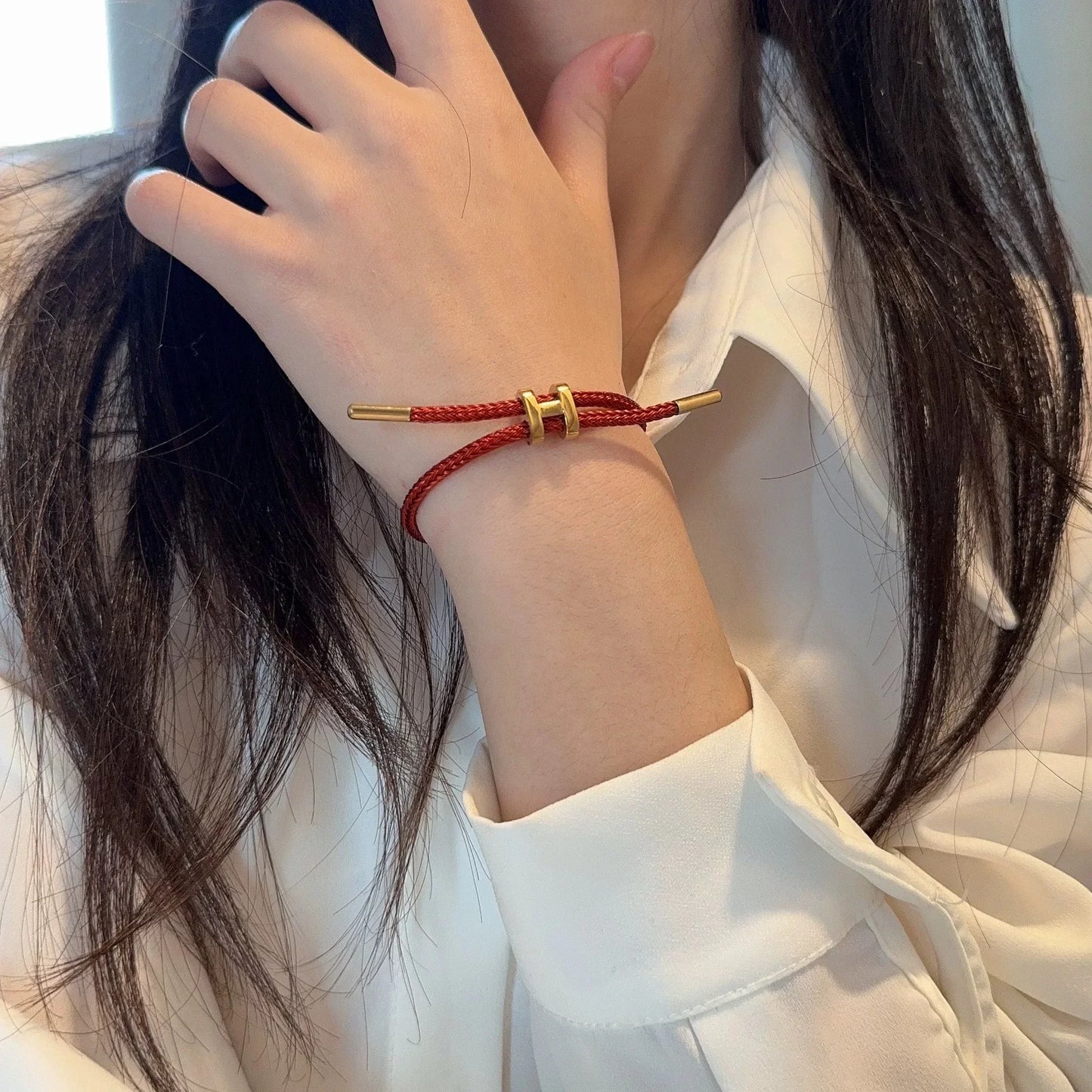 Premium H-Buckle Rope Chain Bracelet